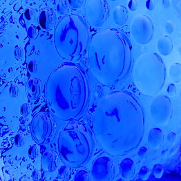Nanny Still (Stella Polaris 1967) Blue Octagon Vase 19 cm (4)
