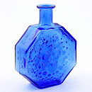 Nanny Still (Stella Polaris 1967) Blue Octagon Vase 19 cm (4)