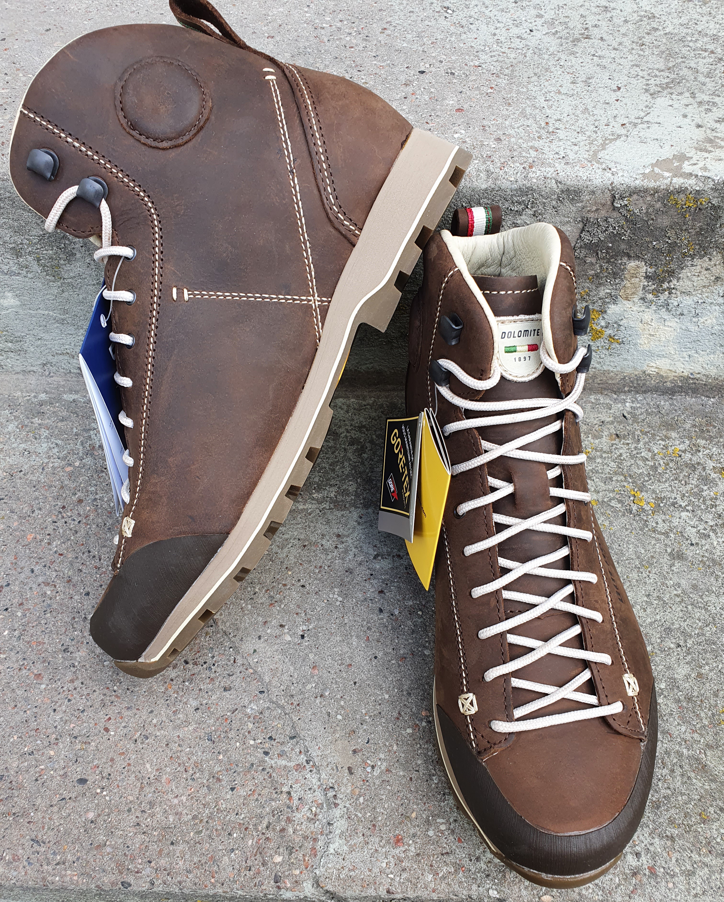 Dolomite 54 high GTX Dark Brown endast nu hemma 8.0 kommer in i fler strl och färg