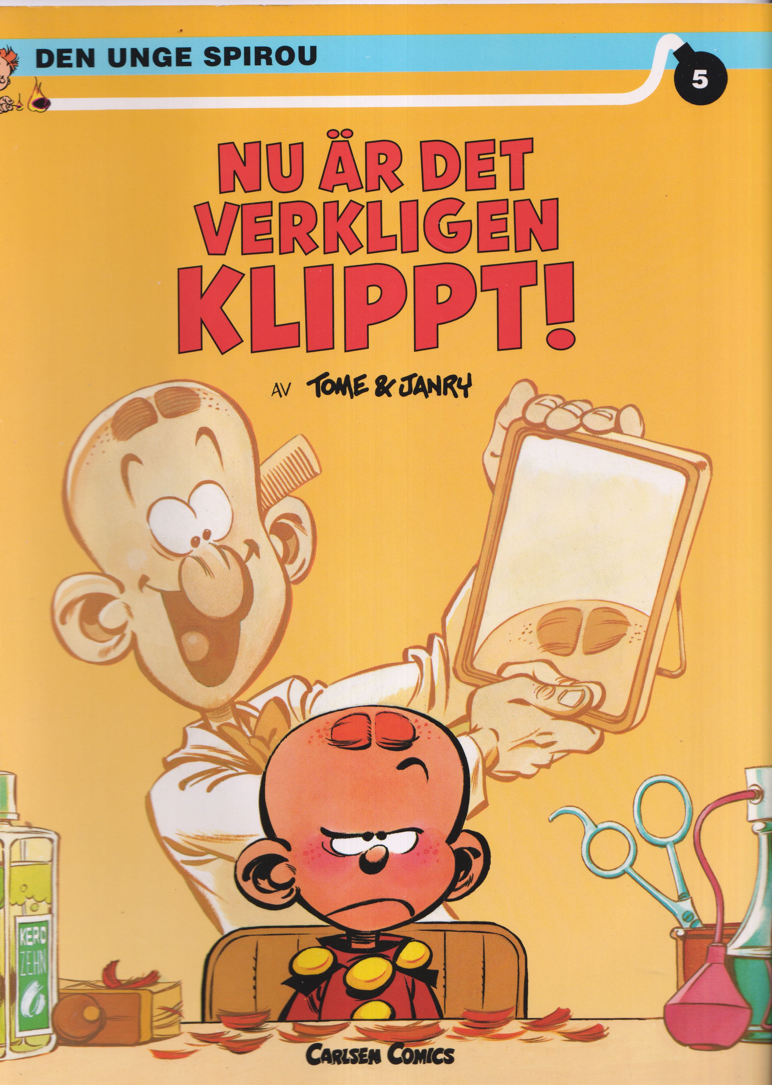 Den unge Spirou 5 Nu är det verkligen klippt! begagnad
