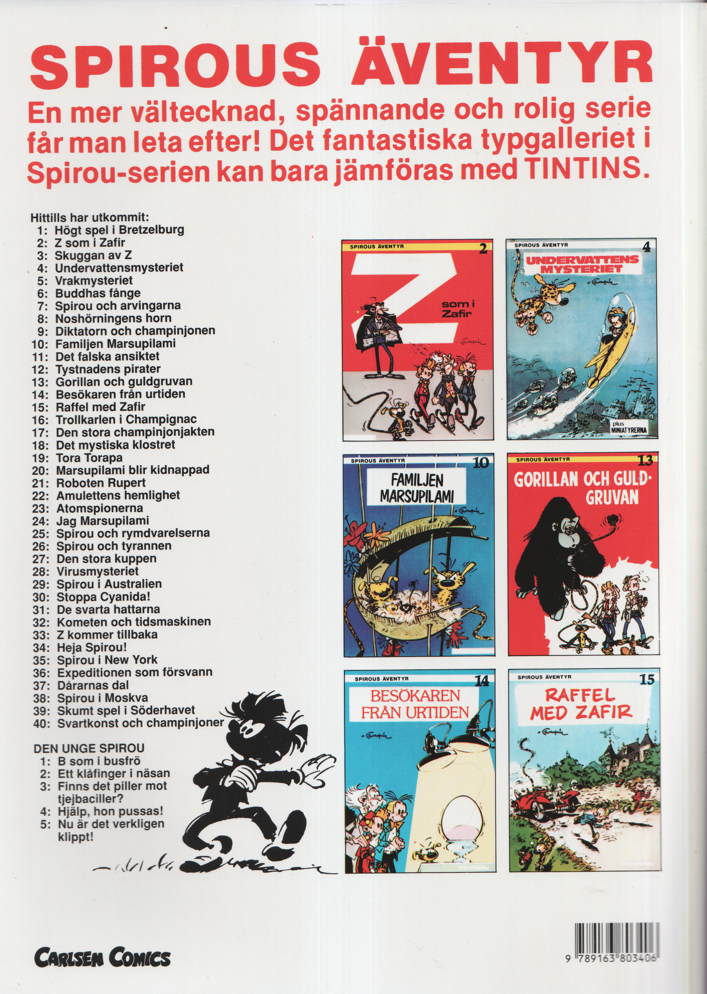 Den unge Spirou 5 Nu är det verkligen klippt! begagnad - 2