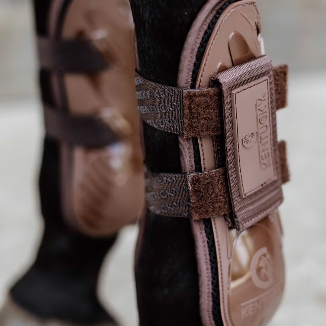 KENTUCKY  Senskydd Velcro Brun - 4