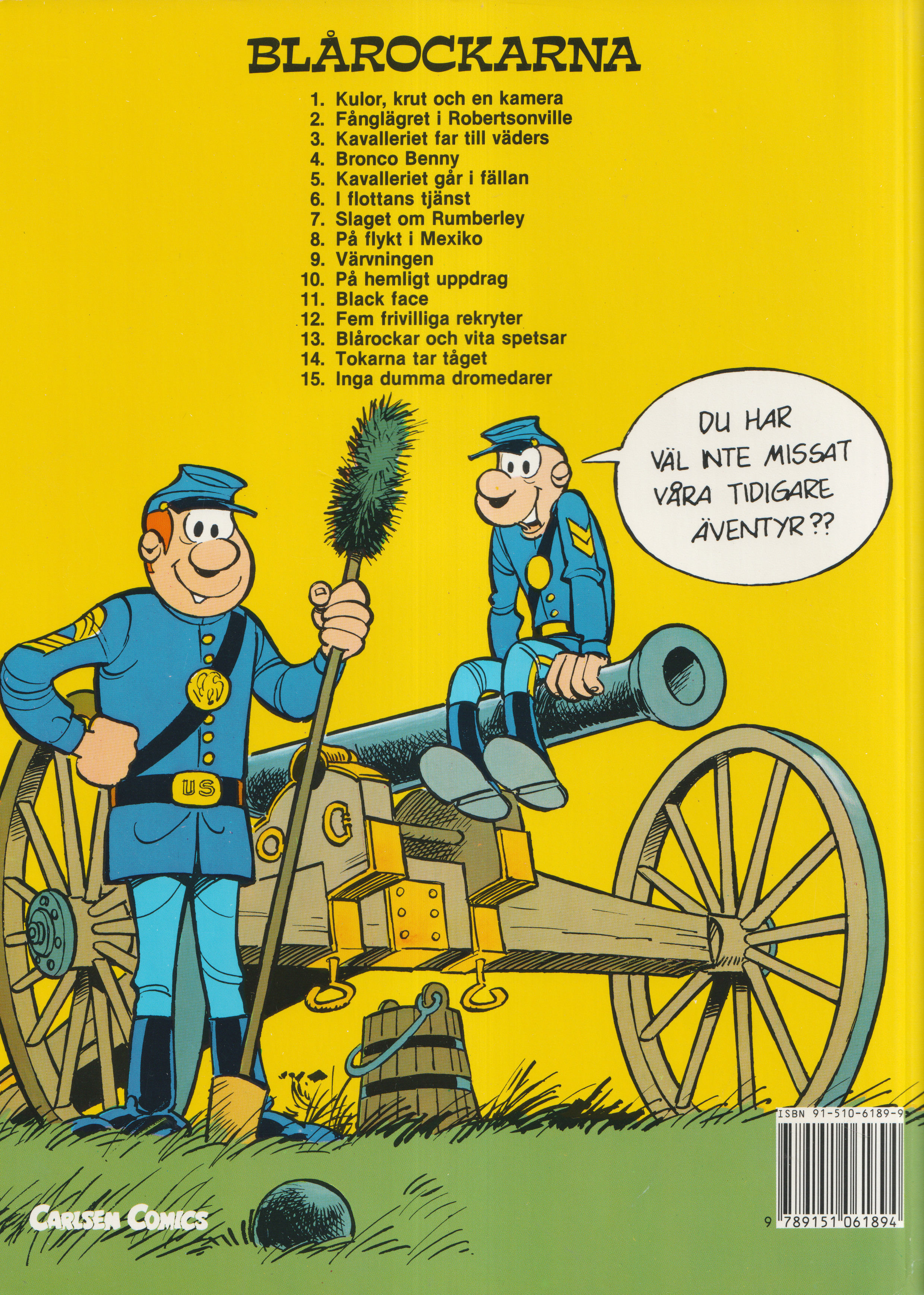 Blårockarna 15 Inga dumma dromedarer, begagnad - 2