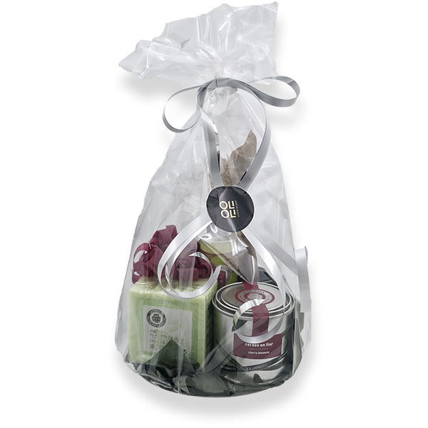 CELLOFANPAKET Aroma Mediterraneo - tvål, doftljus, rumsspray