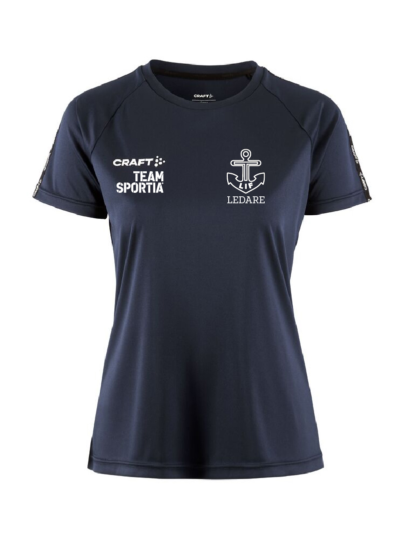 Craft Squad 2.0 Contrast Jersey W Ledar T-Shirt (TLIF)