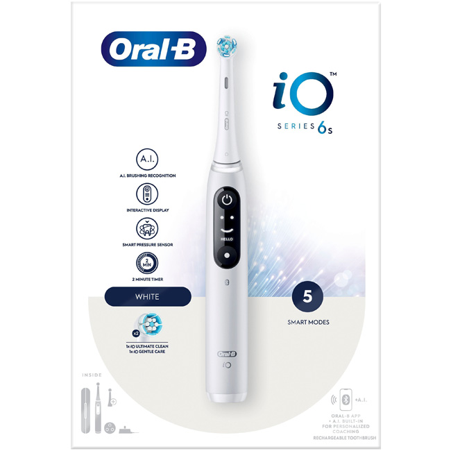 Oral B Eltandborste iO6 Series M6 White - 8