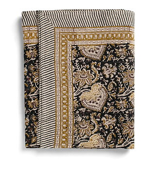 Chamois Linen Oriental Black
