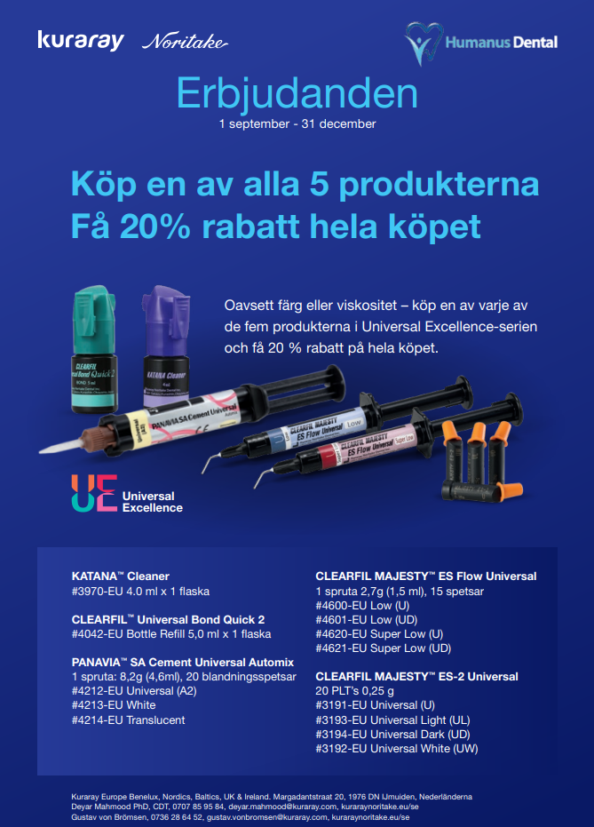 Universal Excellence Paketet 5 produkter med 20% rabatt