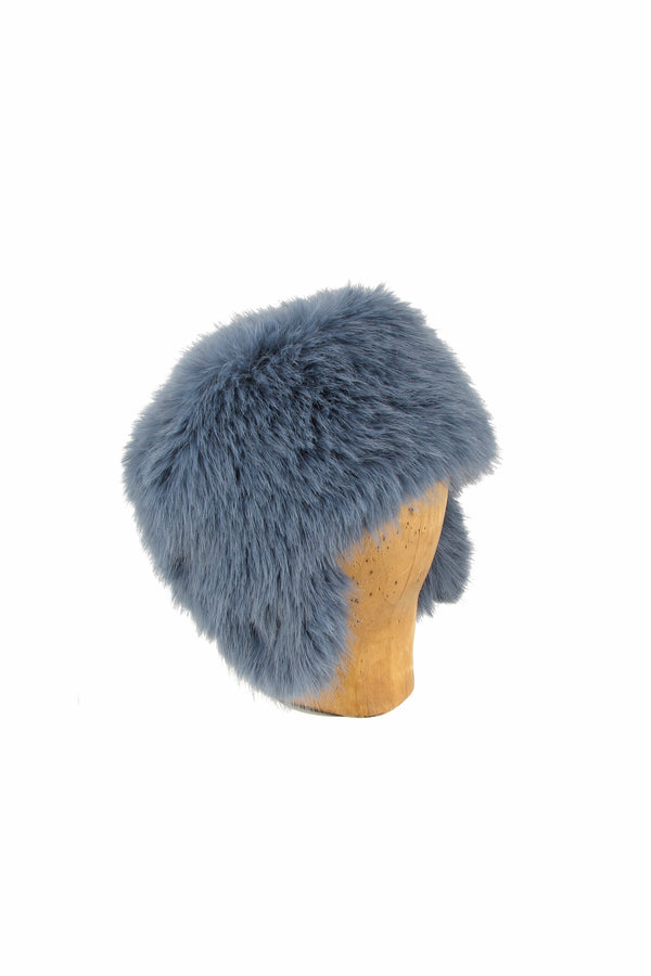 Saana konstpälsmössa, blue  från KNCollection - 3
