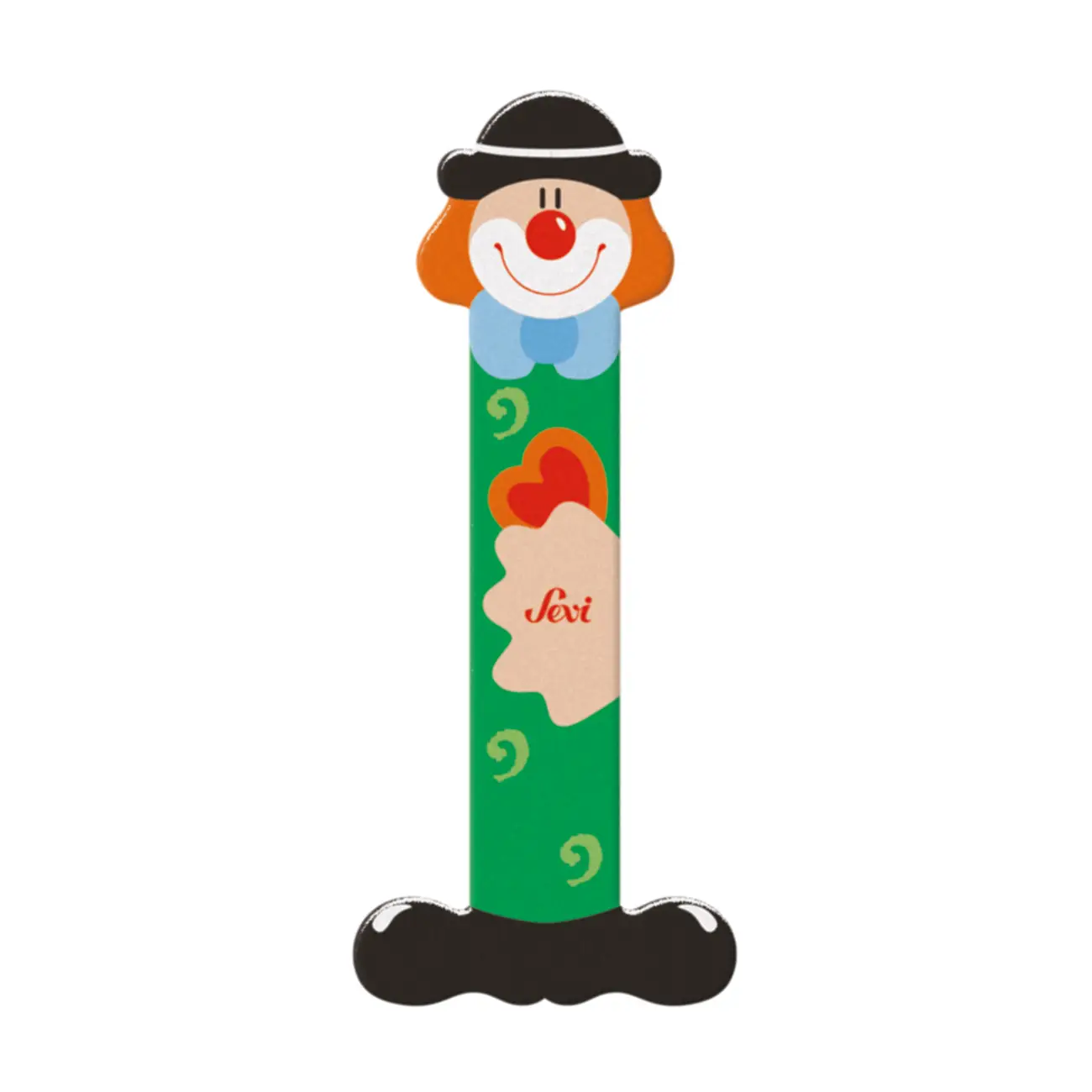 Sevi Bokstav clown I Grön