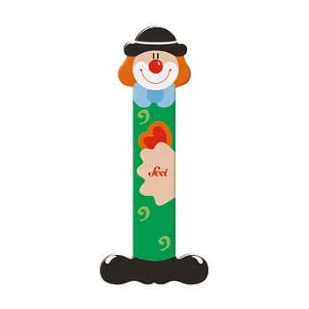 Sevi Bokstav clown I Grön