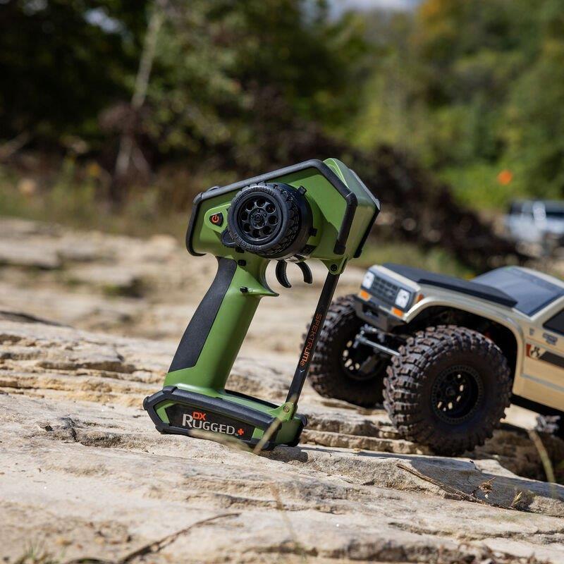 Spektrum DX Rugged+ 12-Channel DSMR+ Transmitter, Green - 5