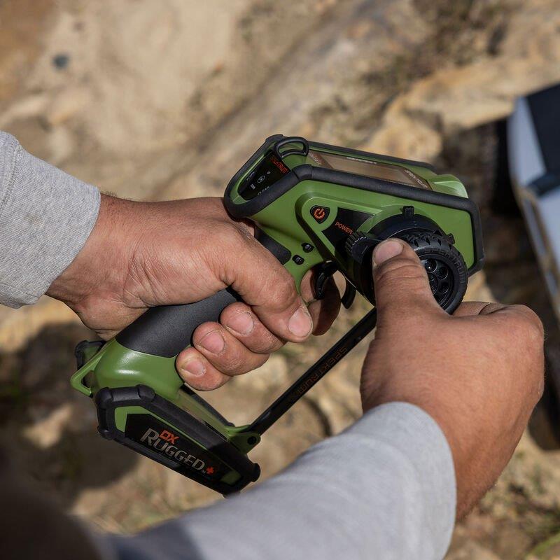 Spektrum DX Rugged+ 12-Channel DSMR+ Transmitter, Green - 6