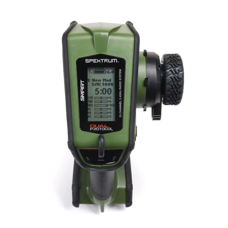 Spektrum DX Rugged+ 12-Channel DSMR+ Transmitter, Green - 20