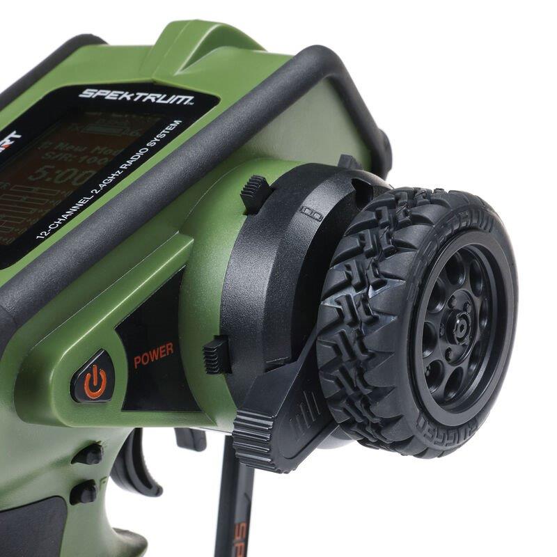 Spektrum DX Rugged+ 12-Channel DSMR+ Transmitter, Green - 23