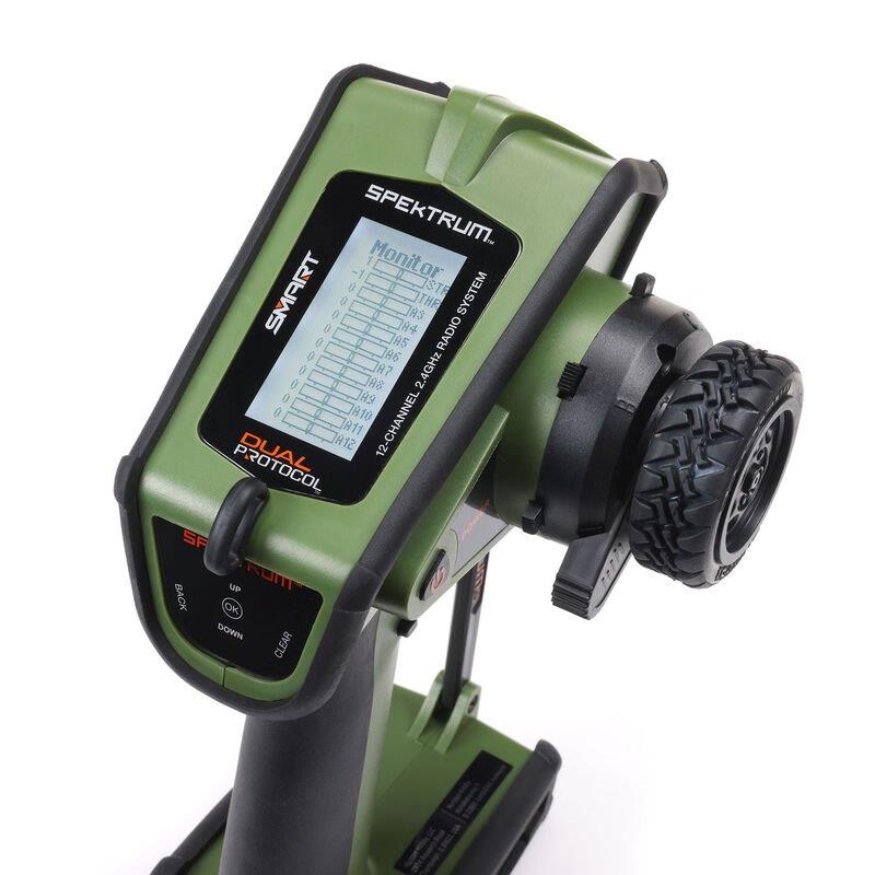 Spektrum DX Rugged+ 12-Channel DSMR+ Transmitter, Green - 22
