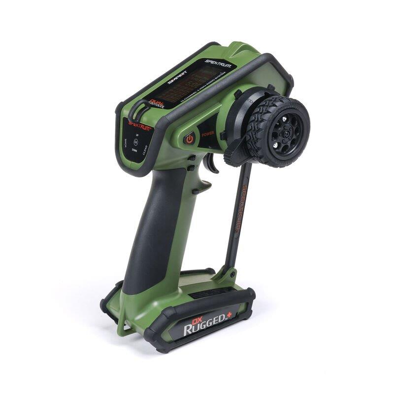 Spektrum DX Rugged+ 12-Channel DSMR+ Transmitter, Green - 2