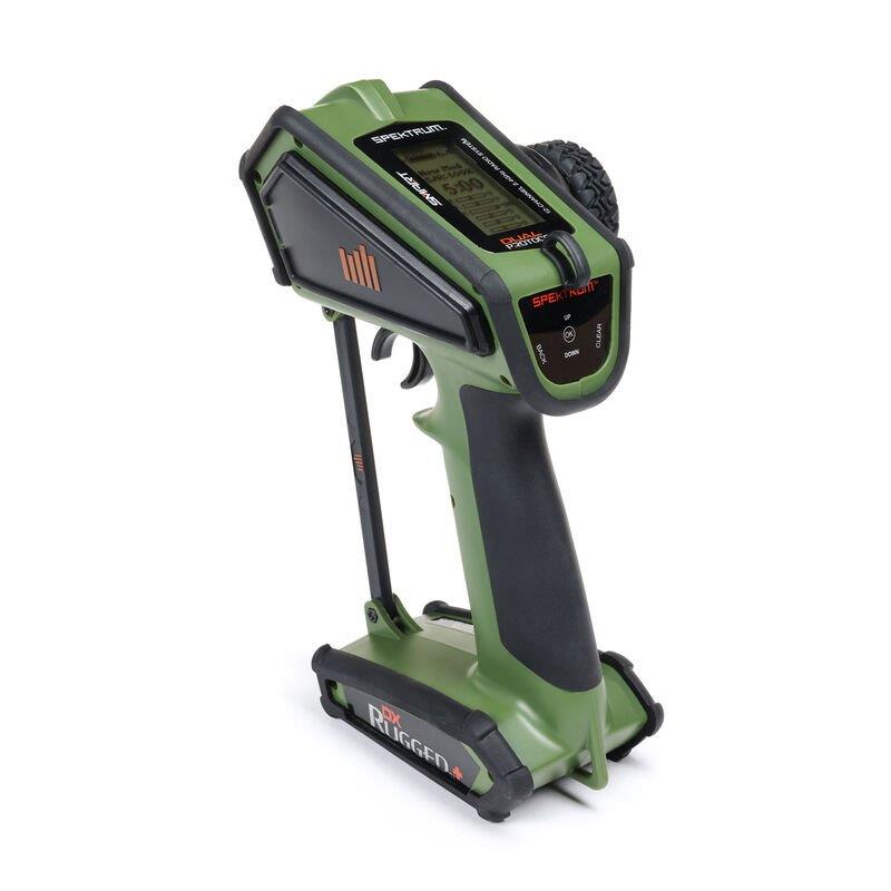 Spektrum DX Rugged+ 12-Channel DSMR+ Transmitter, Green - 9