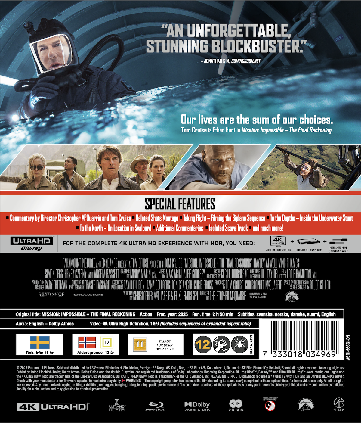 Mission: Impossible - The Final Reckoning (4K Ultra HD + Blu-ray Bonus Disc) - 2