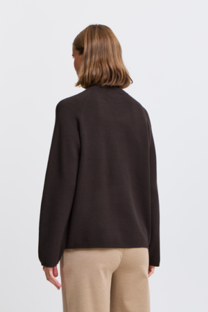 BYOtari Rollneck Jumper Black - 3