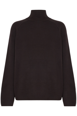 BYOtari Rollneck Jumper Black - 2