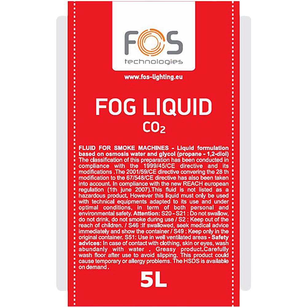 Fog Liquid Co2 5L - 2