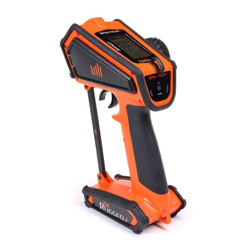 Spektrum DX Rugged+ 12-Channel DSMR+ Transmitter, Orange - 13