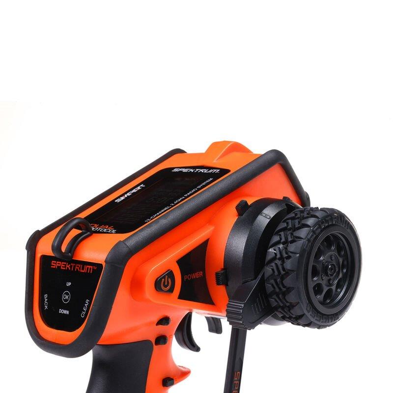 Spektrum DX Rugged+ 12-Channel DSMR+ Transmitter, Orange - 26