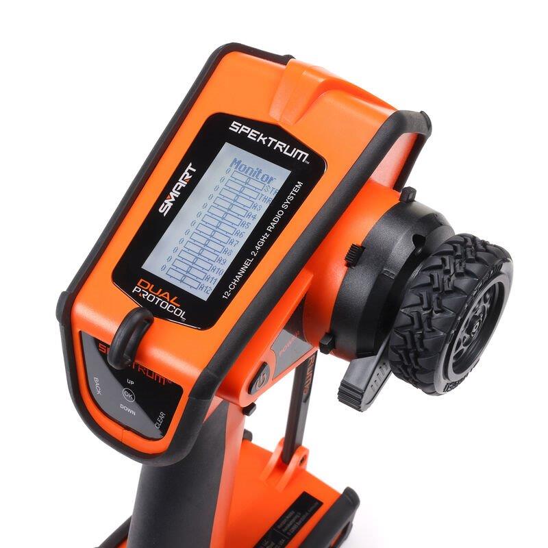 Spektrum DX Rugged+ 12-Channel DSMR+ Transmitter, Orange - 25