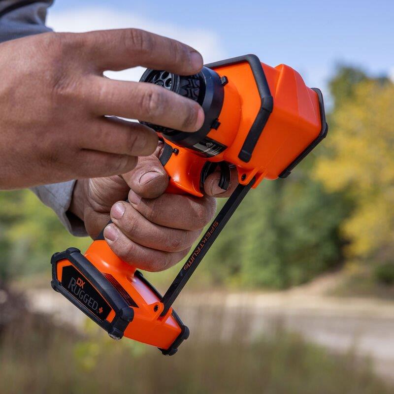 Spektrum DX Rugged+ 12-Channel DSMR+ Transmitter, Orange - 8