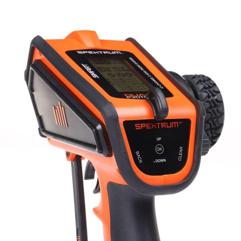 Spektrum DX Rugged+ 12-Channel DSMR+ Transmitter, Orange - 24