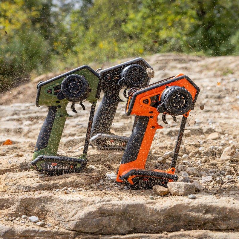 Spektrum DX Rugged+ 12-Channel DSMR+ Transmitter, Orange - 11