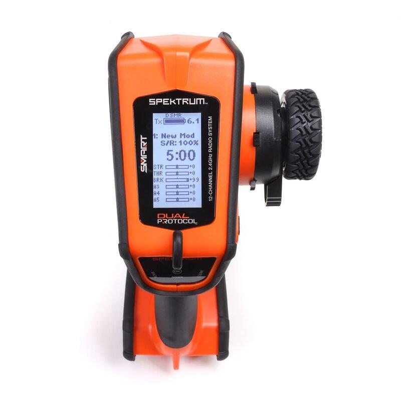 Spektrum DX Rugged+ 12-Channel DSMR+ Transmitter, Orange - 21