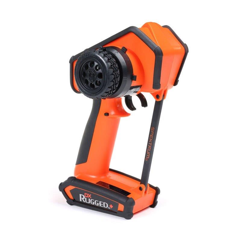 Spektrum DX Rugged+ 12-Channel DSMR+ Transmitter, Orange - 16