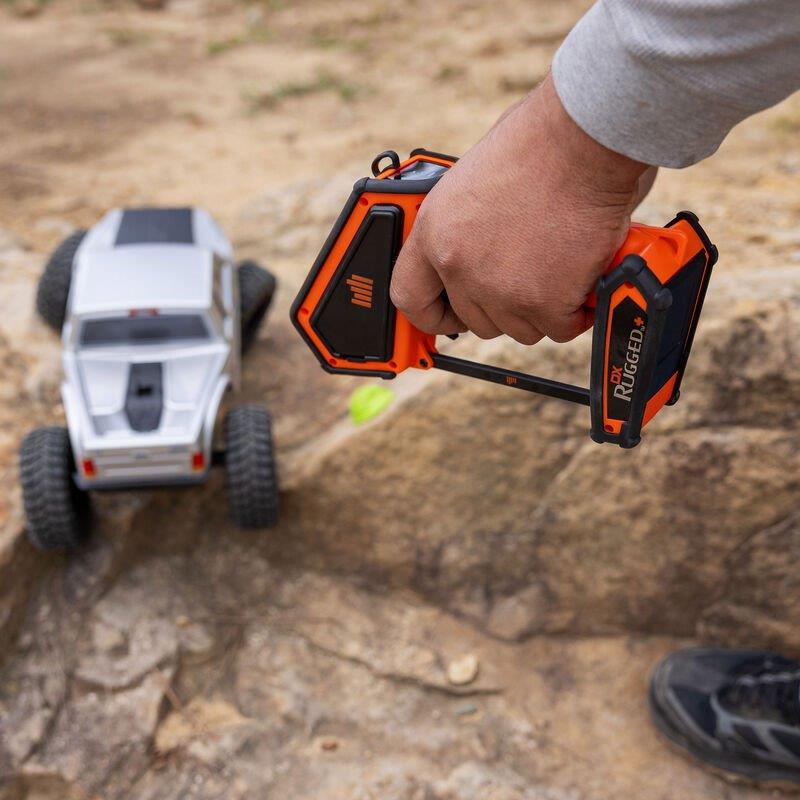 Spektrum DX Rugged+ 12-Channel DSMR+ Transmitter, Orange - 6