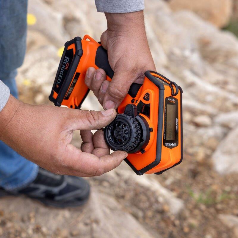 Spektrum DX Rugged+ 12-Channel DSMR+ Transmitter, Orange - 9
