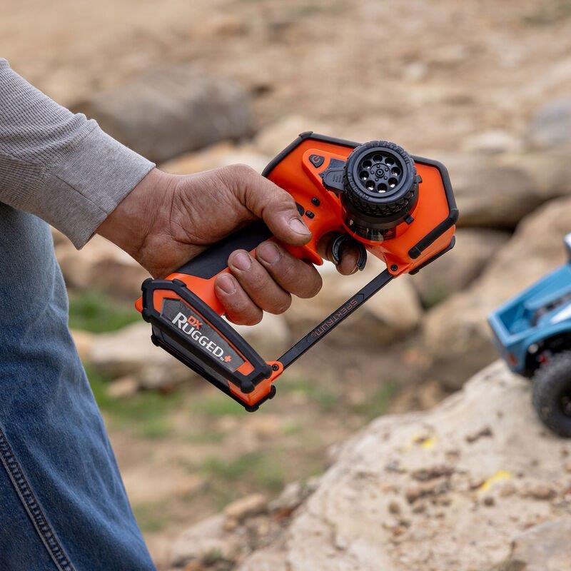 Spektrum DX Rugged+ 12-Channel DSMR+ Transmitter, Orange