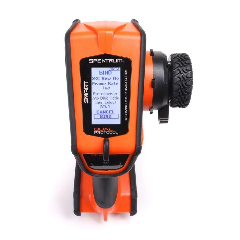 Spektrum DX Rugged+ 12-Channel DSMR+ Transmitter, Orange - 22