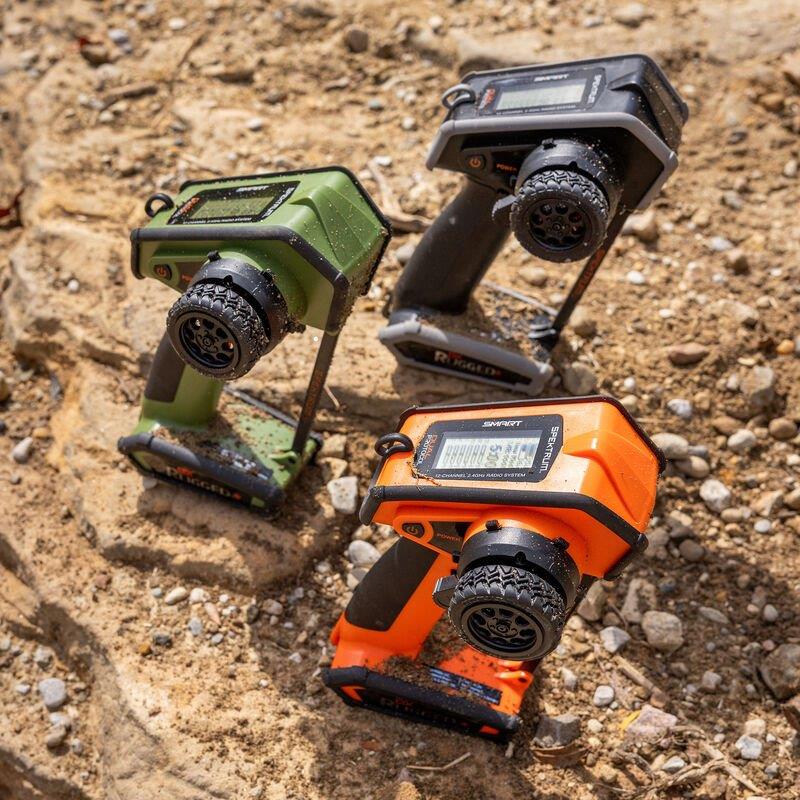 Spektrum DX Rugged+ 12-Channel DSMR+ Transmitter, Orange - 12