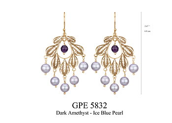 HANG CLEMATIS LEAF CHANDELIER