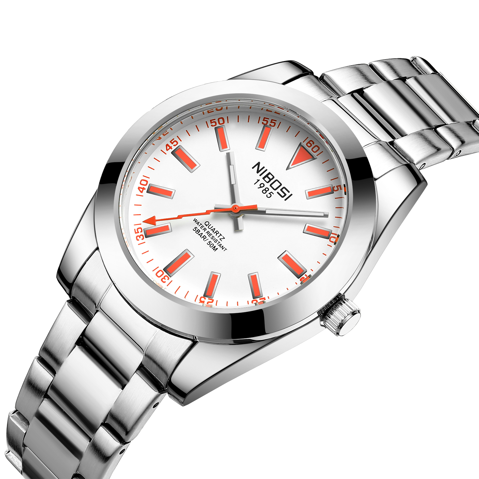 Nibosi Zeus Silver White - 2