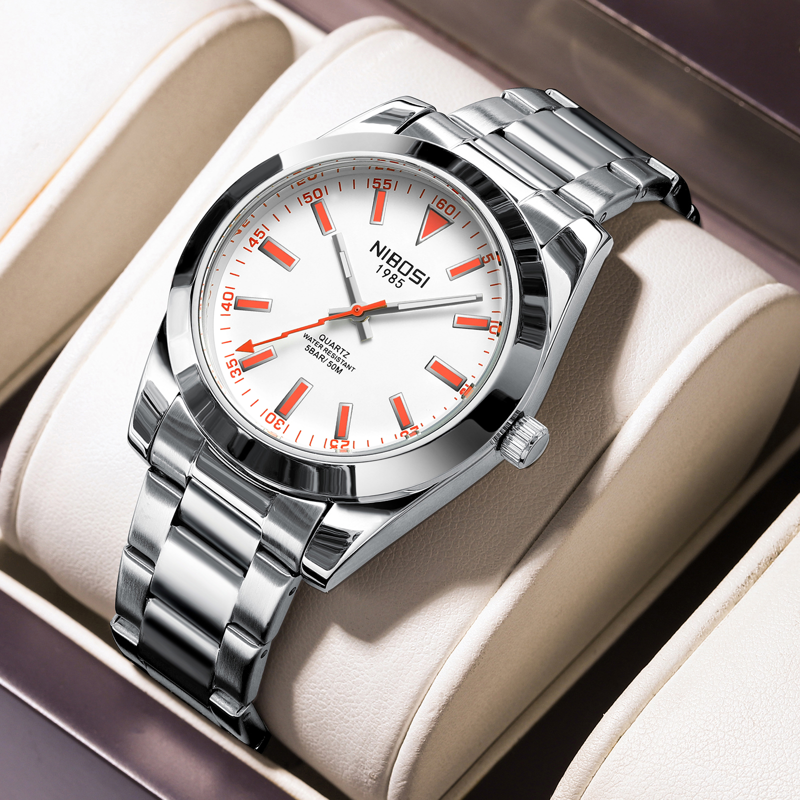 Nibosi Zeus Silver White - 5