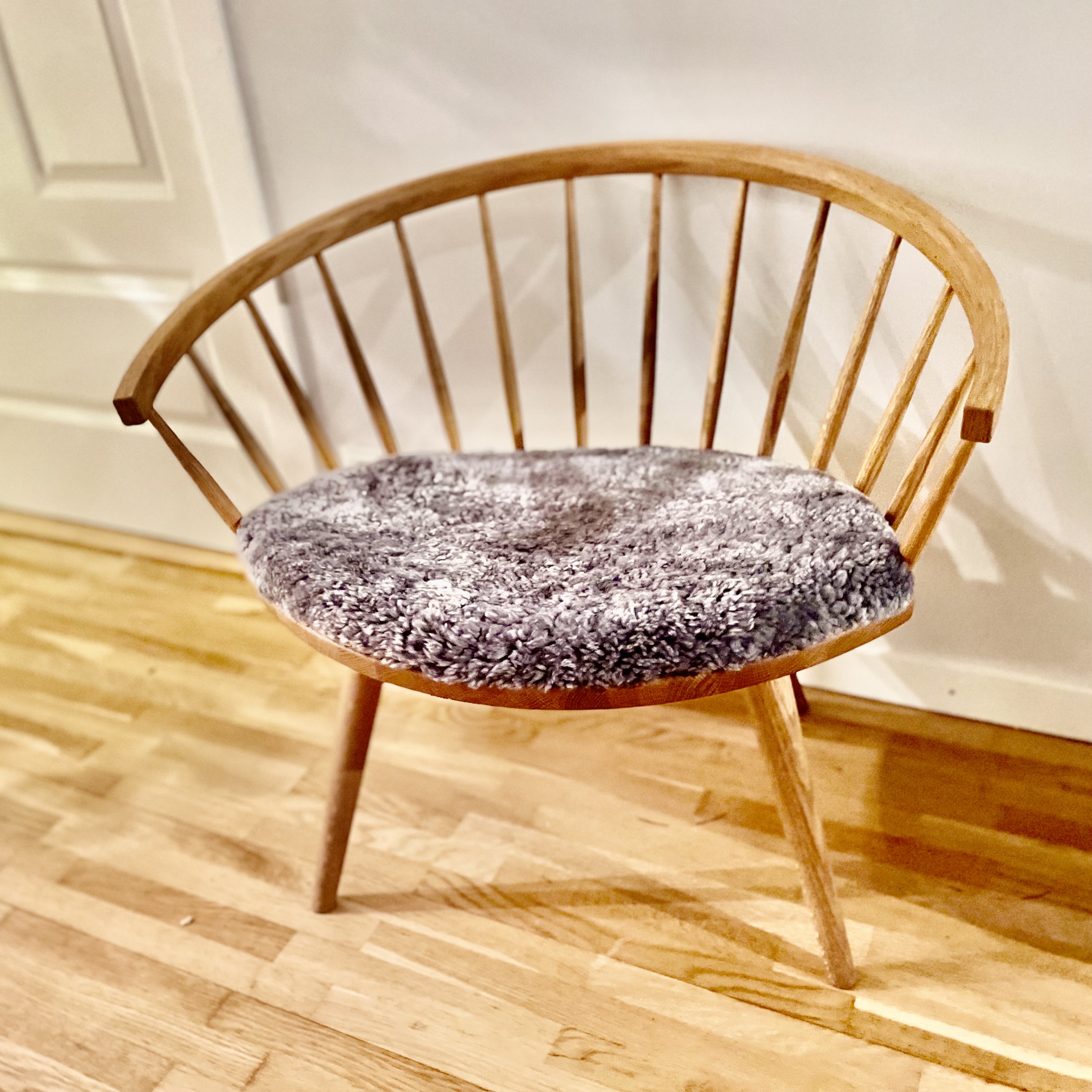 Fårskinnsdyna till Arka stolen