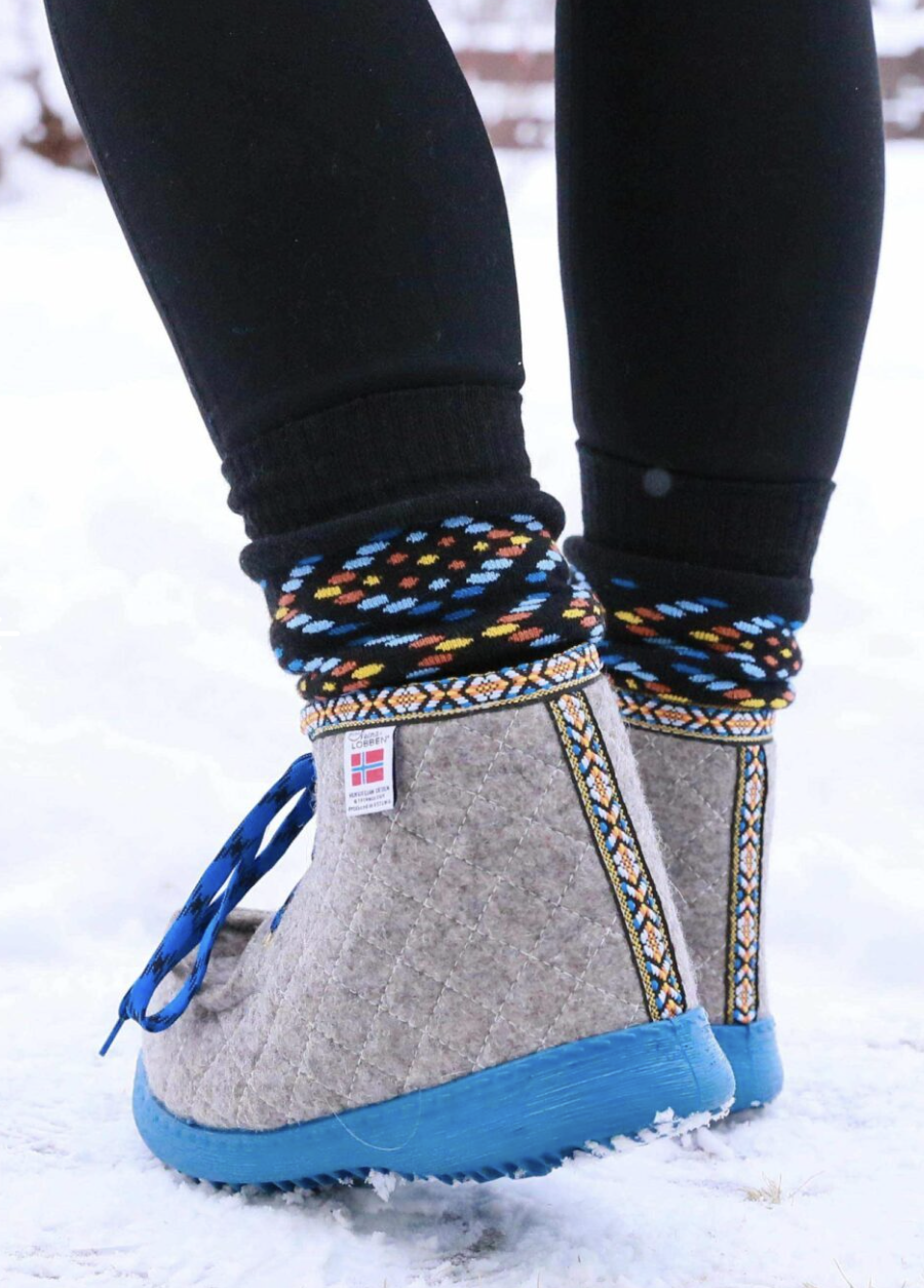 Wool terry sock Nessna - 3