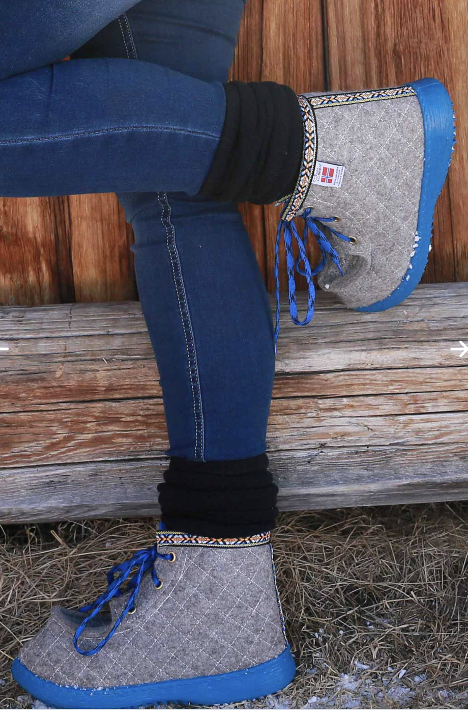 Ull frotté socka Lång - 2