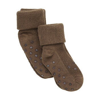Baby rib sock w ABS 2-pack  Coffee Liquer