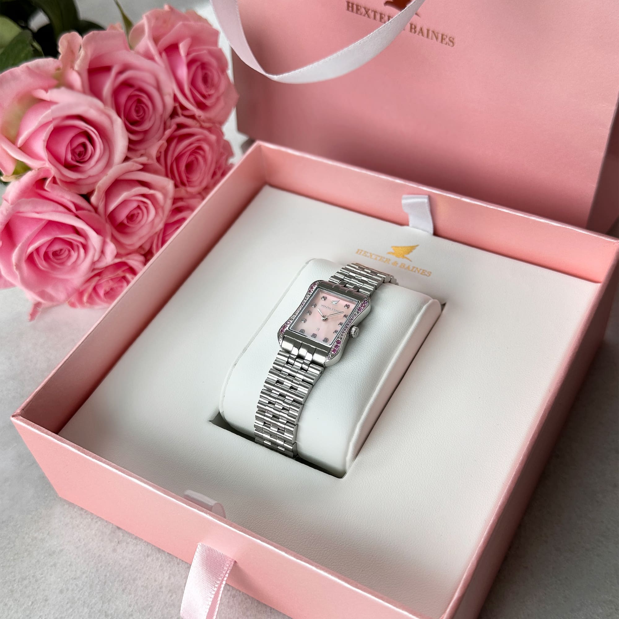 H&B Cronvas, Rose & Silver - 5