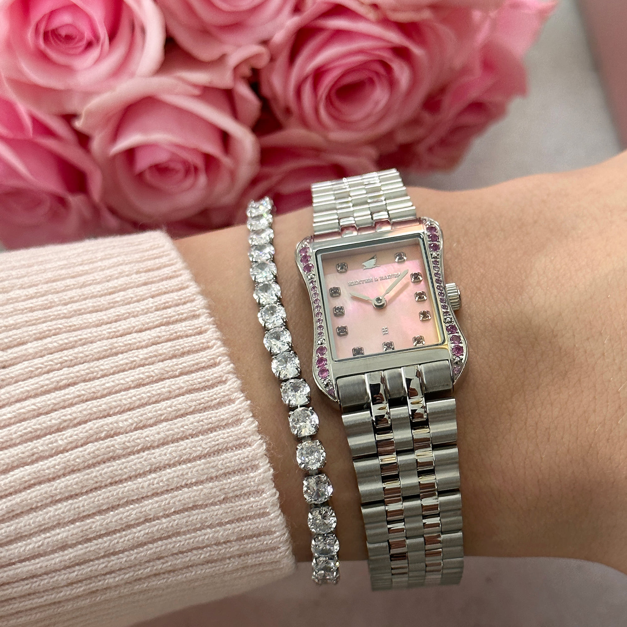 H&B Cronvas, Rose & Silver - 8