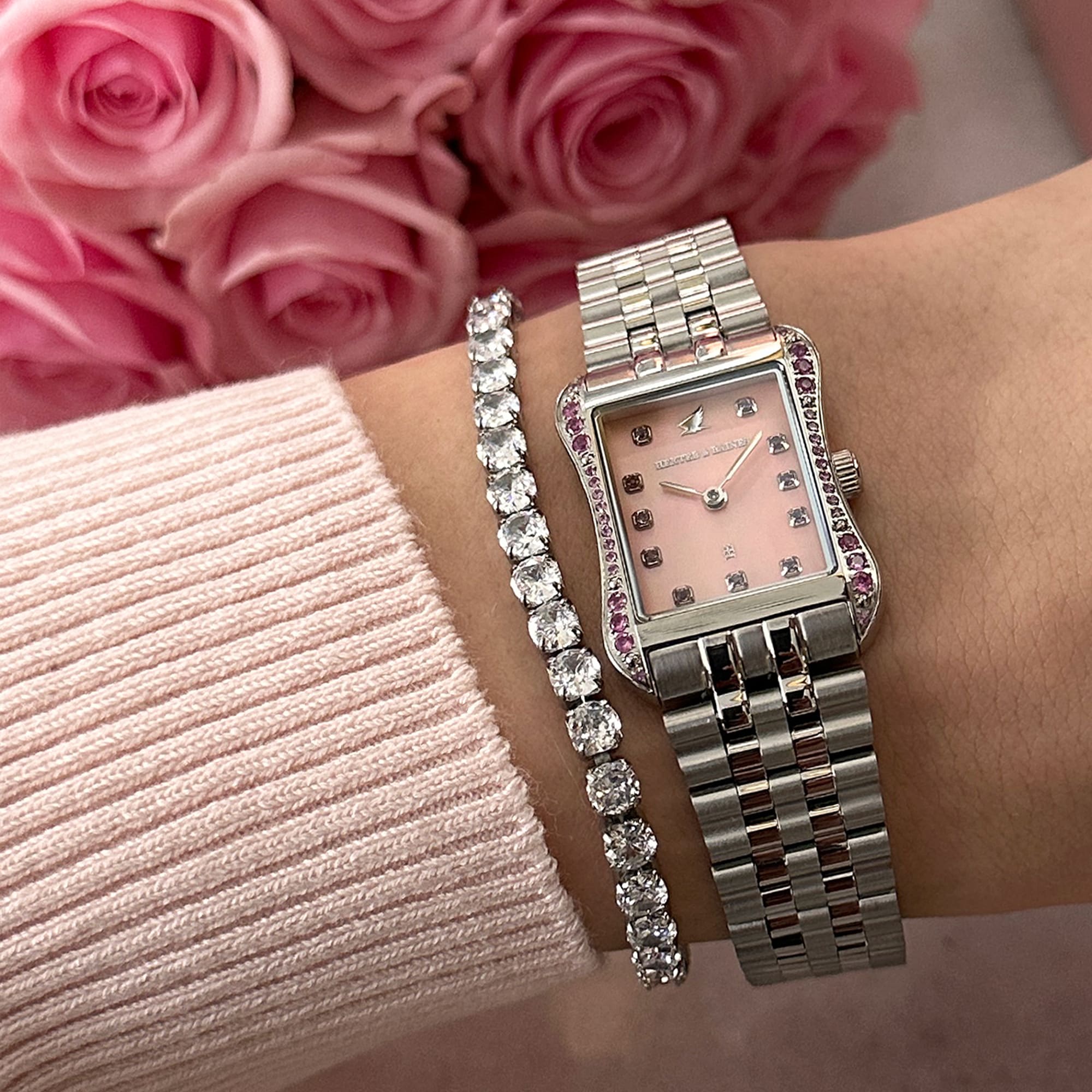 H&B Cronvas, Rose & Silver - 6