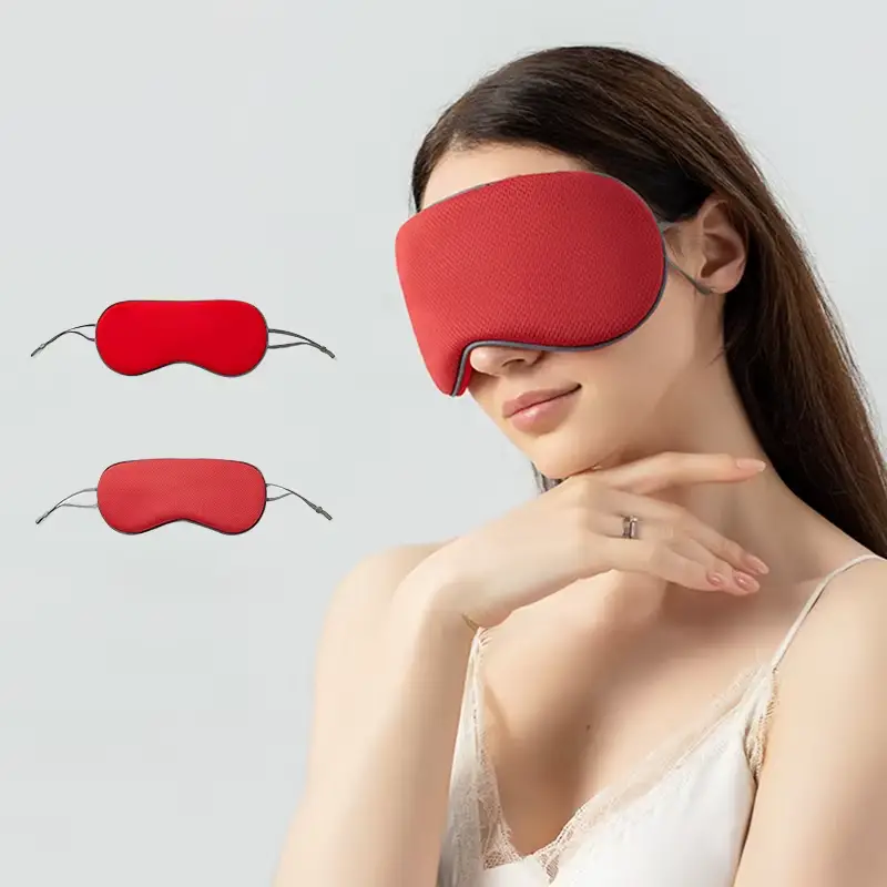 Polstret sovemaske med justerbar pasform
